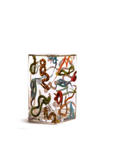 Vase"Snakes Grande"in Glas:SELETTI | BHOME by Arredi Barbàra