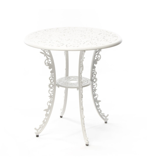Außentisch"Industry Collection TAVOLO IN ALLUMINIO - BIANCO"Aluminium —SELETTI | BHOME by Arredi Barbàra