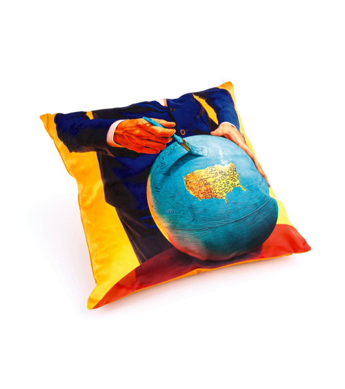 Lager"Globe con imbottitura in piuma"cm 50 x 50 –SELETTI | BHOME by Arredi Barbàra