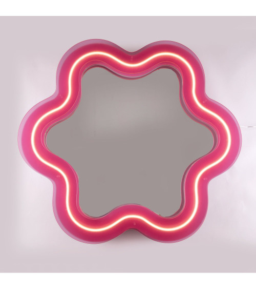 "Supercurve Mirror Flower" CM 118,5 x 108 x 4I IN 46,6 x 42,5 x 1,57SELETTI | BHOME by Arredi Barbàra
