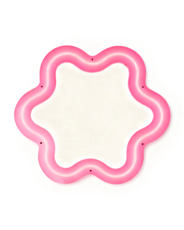 "Supercurve Mirror Flower" CM 118,5 x 108 x 4I IN 46,6 x 42.5 x 1,57 –SELETTI | BHOME by Arredi Barbàra