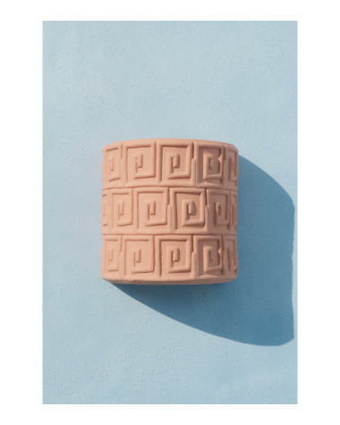 Vase"Magna Graecia Vaso da Muro in Terracotta Greche"25 x 16 x h. 25 –SELETTI | BHOME by Arredi Barbàra