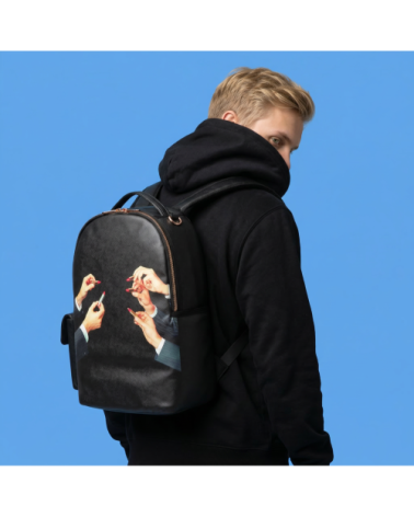 Rucksack"Zaino Travel Kit Black Lipstick"cm 33 × 18,5 Std. 43 –SELETTI | BHOME by Arredi Barbàra