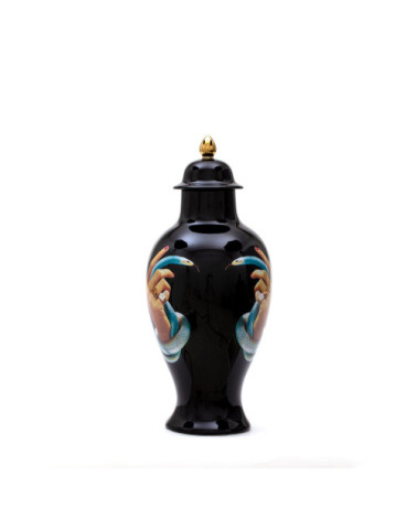 Vase"Hands with Snakes"ø cm 19,5 h. 46,5 –SELETTI | BHOME by Arredi Barbàra