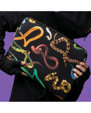 Beutel"Custodia da Laptop Snakes"tragbar –SELETTI | BHOME by Arredi Barbàra