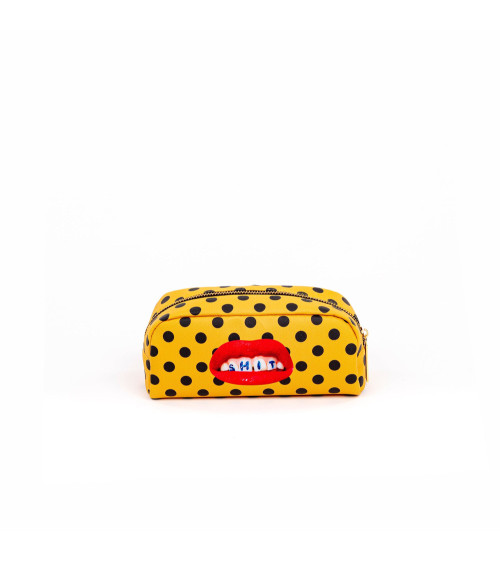 Boîte"Astuccio Shit Nero 5 x 7 h. 9"cm. 20,5 x 7 h. 9 –SELETTI | BHOME by Arredi Barbàra