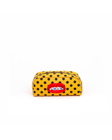 Box"Astuccio Shit Nero 5 x 7 h. 9"cm. 20,5 x 7 h. 9 –SELETTI | BHOME by Arredi Barbàra