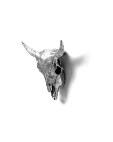 Dekorative Skulptur"Wunderkammer Bison Skull"Metall —SELETTI | BHOME by Arredi Barbàra