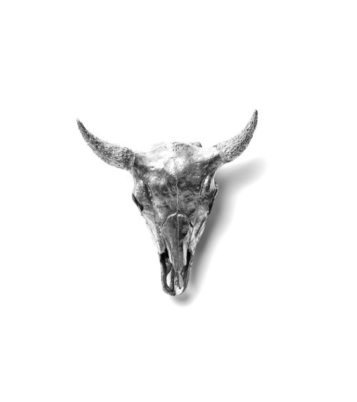 Dekorative Skulptur"Wunderkammer Bison Skull"Metall —SELETTI | BHOME by Arredi Barbàra