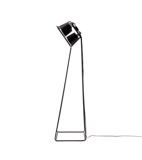 Bulb"Multilamp Floor Nera"Cm.53x51 h.180 led –SELETTI | BHOME by Arredi Barbàra