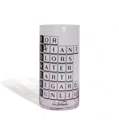Vase"Tiles & Tales 'Flowers'"in Glas:SELETTI | BHOME by Arredi Barbàra