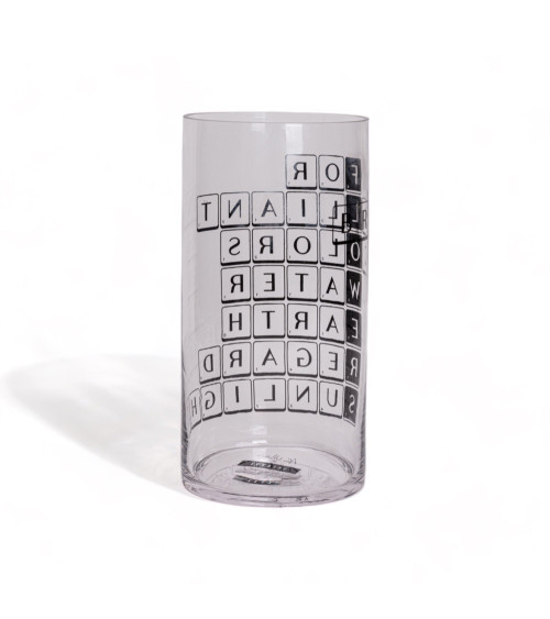 Vase"Tiles & Tales 'Flowers'"in Glas:SELETTI | BHOME by Arredi Barbàra