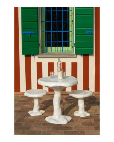 Hocker"Amanita - Tavolo Bianco"cm Ø 70 x h. cm 73 –SELETTI | BHOME by Arredi Barbàra