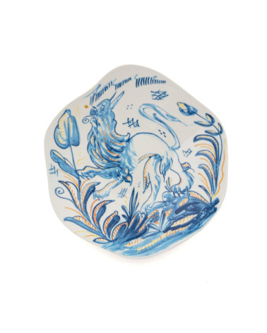 "Classics on Acid - Soup Plate Leone"Cm.25,3x24,9 h.4,5 –SELETTI | BHOME by Arredi Barbàra