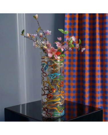 Vase"Grande Snakes"in Glas:SELETTI | BHOME by Arredi Barbàra