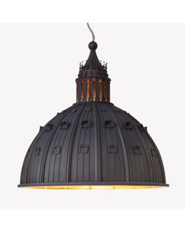Aufhängelampe"Cupolone Grigio Quarantacinque"Cm ø 45 h. 45 Cm ø 17" h. 17,7" – SELETTI | BHOME by Arredi Barbàra