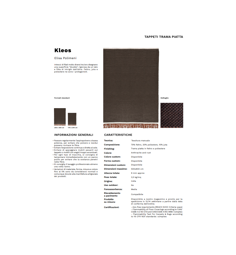Kleos Rug Karpeta | Bhome by Arredi Barbàra