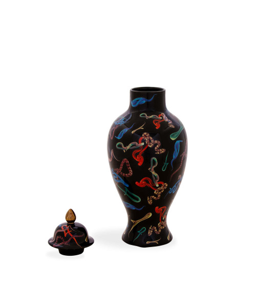 Vase"Snakes"ø cm 19,5 h. 46,5 –SELETTI | BHOME by Arredi Barbàra