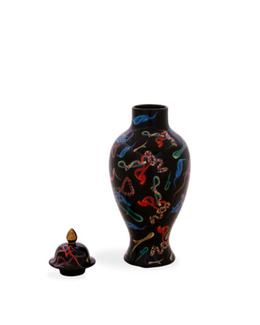 Vase"Snakes"ø cm 19,5 h. 46,5 –SELETTI | BHOME by Arredi Barbàra