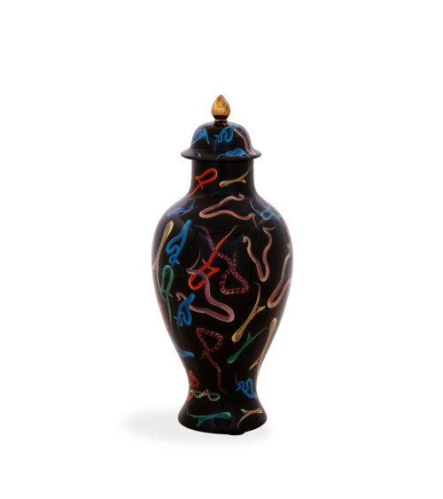 Vase"Snakes"ø cm 19,5 h. 46,5 –SELETTI | BHOME by Arredi Barbàra