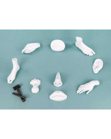 Dekorative Skulptur"Memorabilia Mvsevm Female Foot"cm 37 x 14 h. 20 –SELETTI | BHOME by Arredi Barbàra