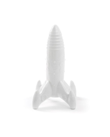 Dekorative Skulptur"Memorabilia My Spaceship"cm 13,5 x 13,5 h. 27 in Papier –SELETTI | BHOME by Arredi Barbàra