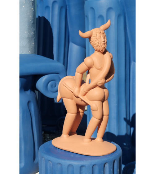 Sculpture décorative"Magna Graecia Statuetta di Terracotta - Centauro" – SELETTI | BHOME by Arredi Barbàra