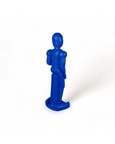 Sculpture décorative"Helmet Blu in Terracotta"48 x 40 h 144 cmI 18,9" x 15,7"h 56,7" –SELETTI | BHOME by Arredi Barbàra