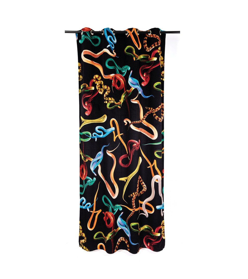 Zelt"Tende Snakes Black"Cm. 140x280 –SELETTI | BHOME by Arredi Barbàra