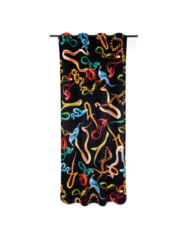Zelt"Tende Snakes Black"Cm. 140x280 –SELETTI | BHOME by Arredi Barbàra
