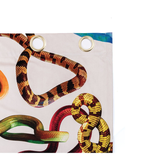 Zelt"Tende Snakes White"Cm. 140x280 –SELETTI | BHOME by Arredi Barbàra