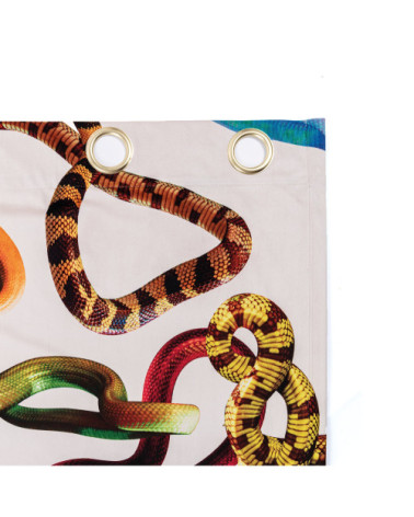 Zelt"Tende Snakes White"Cm. 140x280 –SELETTI | BHOME by Arredi Barbàra