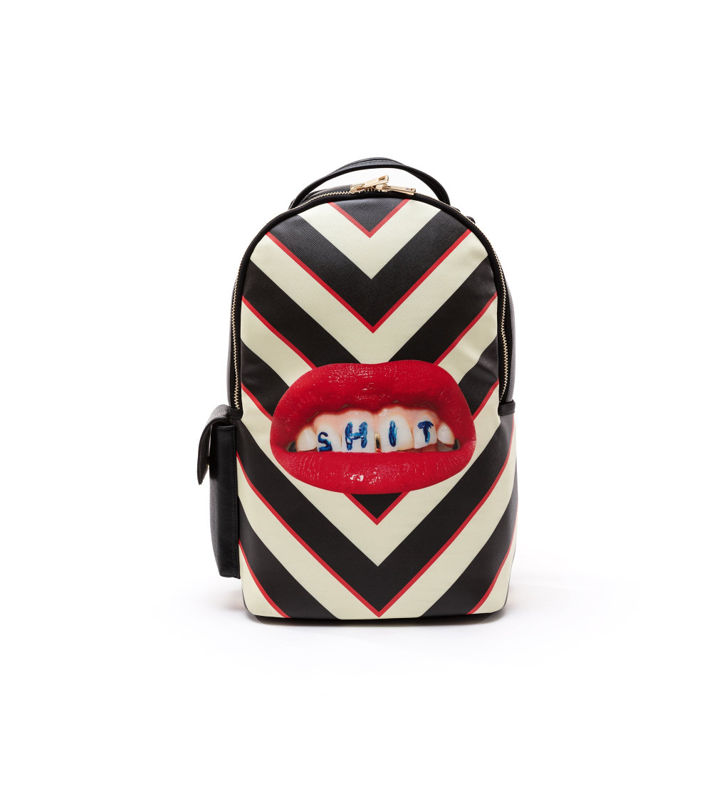 Rucksack"Zaino Travel Kit Shit"cm 33 × 18,5 Std. 43 –SELETTI | BHOME by Arredi Barbàra
