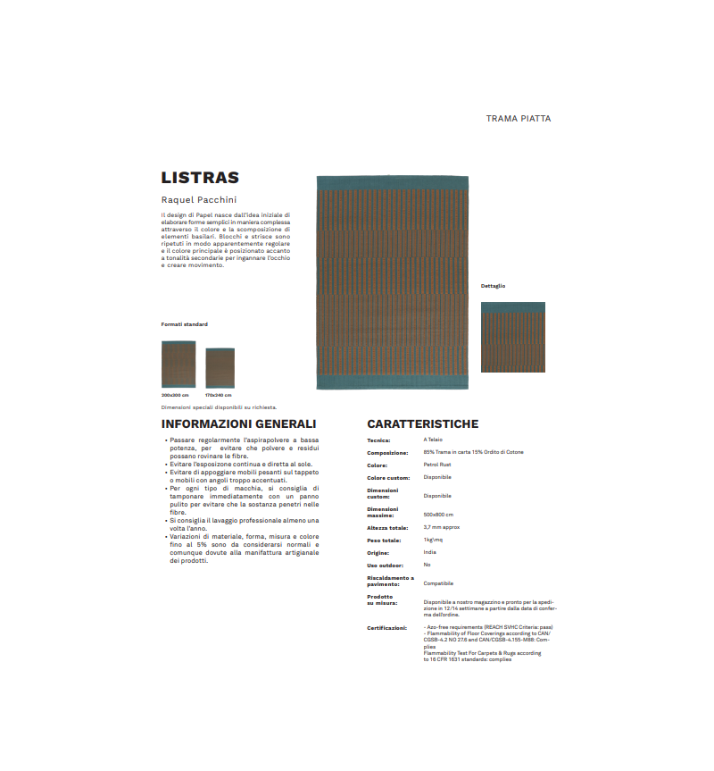 Listras Rug Karpeta | Bhome by Arredi Barbàra