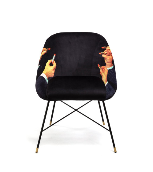 Sedia "Lipsticks Nera" | BHOME by Arredi Barbàra