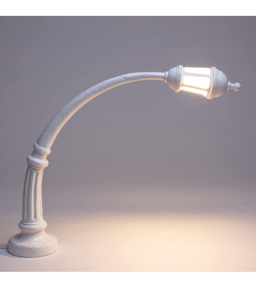 Table lamp"Sidonia Lamp Bianca"cm 15 x 75 h. 59 –SELETTI | BHOME by Arredi Barbàra