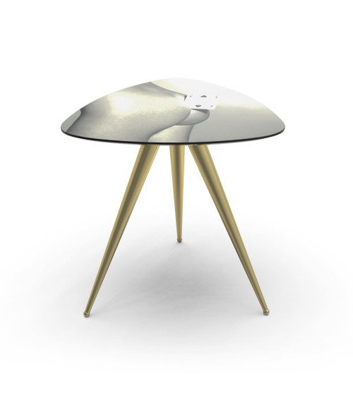 Tabelle"Two of Spades" 57 ♪h.48 / 22.4" X 22.4 "h.18.9 —SELETTI | BHOME by Arredi Barbàra