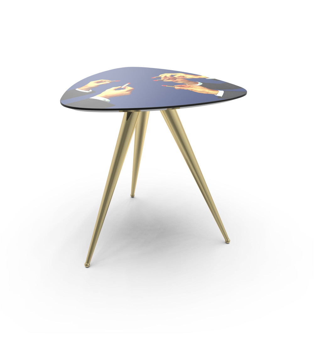 Tabelle"Lipsticks" 57 ♪h.48 / 22.4" X 22.4 "h.18.9 —SELETTI | BHOME by Arredi Barbàra