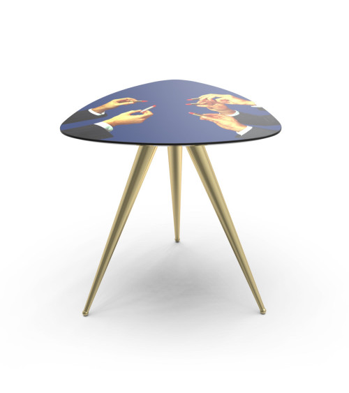 Tabelle"Lipsticks" 57 ♪h.48 / 22.4" X 22.4 "h.18.9 —SELETTI | BHOME by Arredi Barbàra
