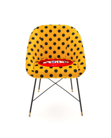 Sessel"Shit"Cm 60 x 50 h. 72 gepolstert –SELETTI | BHOME by Arredi Barbàra