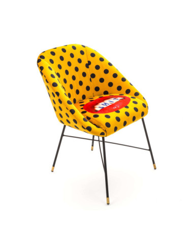 Sessel"Shit"Cm 60 x 50 h. 72 gepolstert –SELETTI | BHOME by Arredi Barbàra