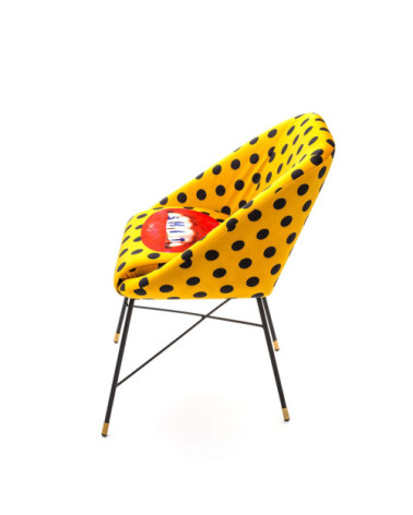 Sessel"Shit"Cm 60 x 50 h. 72 gepolstert –SELETTI | BHOME by Arredi Barbàra