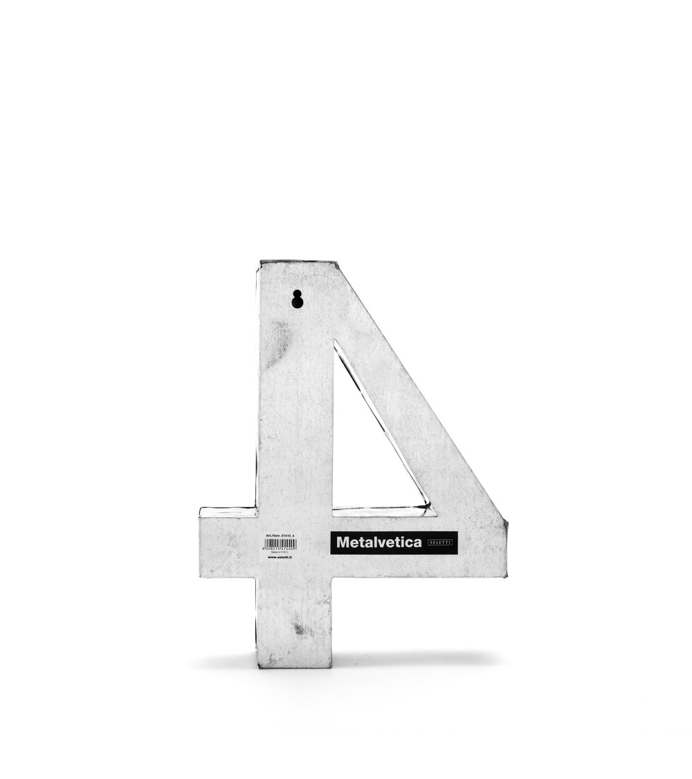 Wanddekoration"METALVETICA - 4"Aluminium —SELETTI | BHOME by Arredi Barbàra