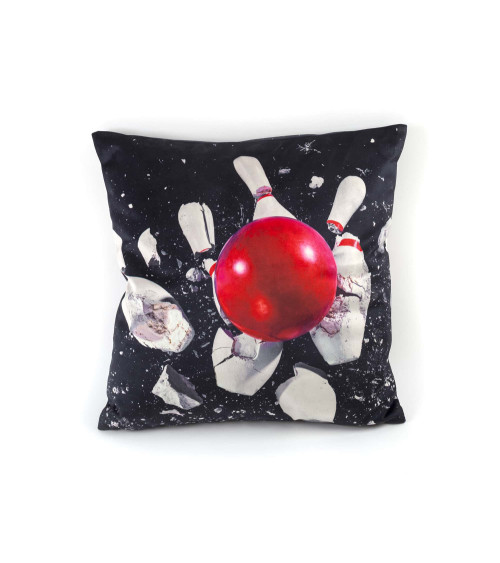 Roulement"Bowling con imbottitura in piuma"cm 50 x 50 –SELETTI | BHOME by Arredi Barbàra