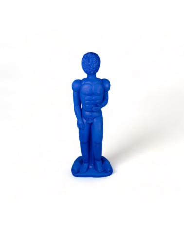 Dekorative Skulptur"Bronzo Blu in Terracotta"48 x 40 h 144 cmI 18,9" x 15,7"h 56,7 –SELETTI | BHOME by Arredi Barbàra