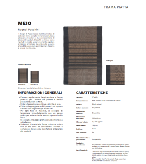 Meio Teppich Karpeta | Bhome by Arredi Barbàra