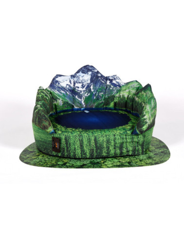 Bol"Kennel PETS (R)EVOLUTION Les Alpes"de 66 x 30 x 37 cm –SELETTI | BHOME by Arredi Barbàra