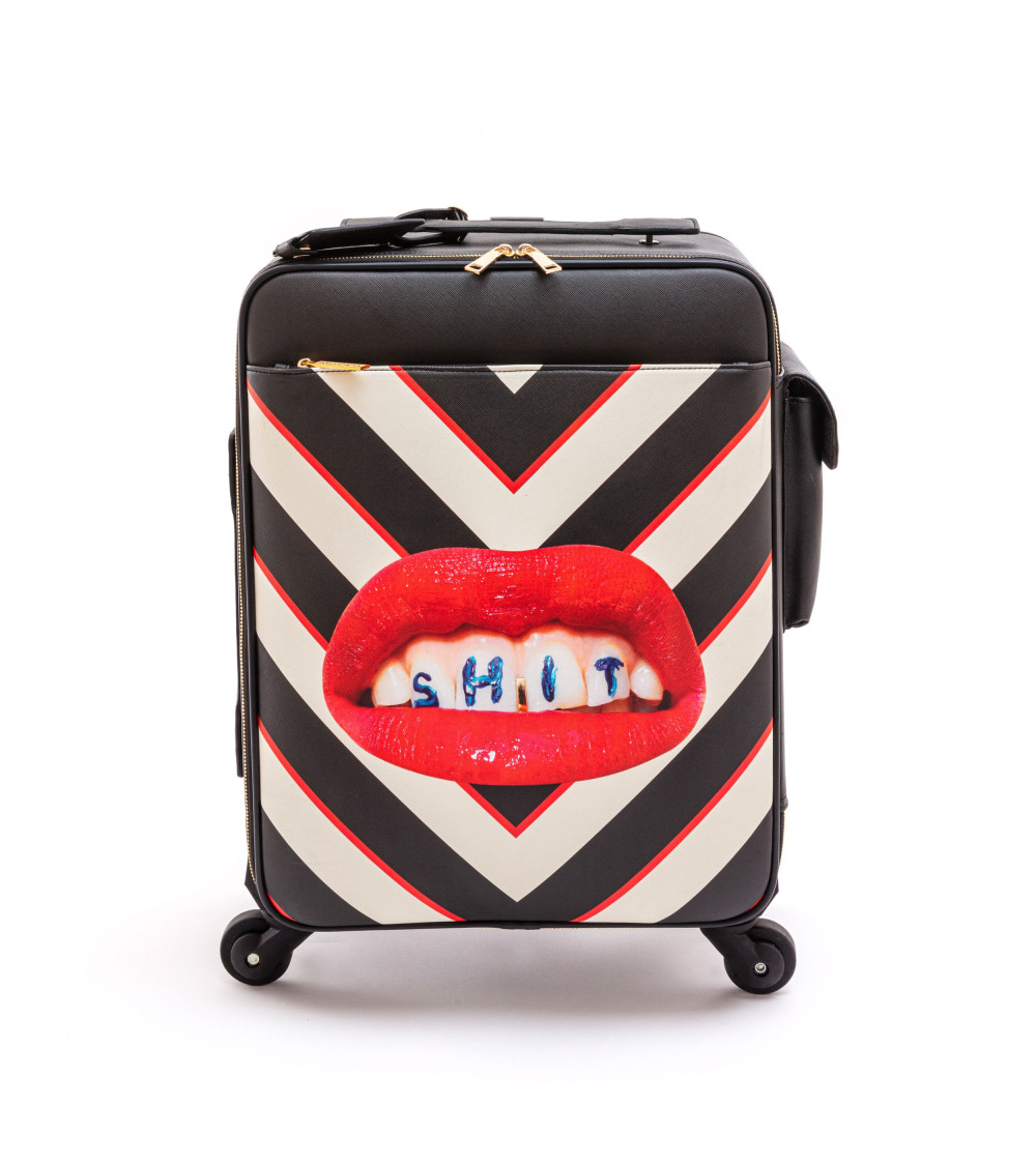Trolley"Travel Kit Trolley Shit"cm 40X 25h. 55 –SELETTI | BHOME by Arredi Barbàra