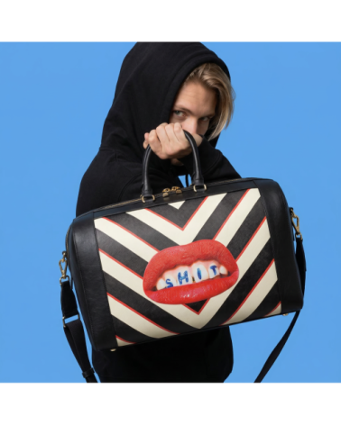 Beutel"Borsa da Viaggio Travel Kit Shit"cm 47X 27,5 h 46,5 –SELETTI | BHOME by Arredi Barbàra