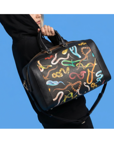 Beutel"Borsa da Viaggio Travel Kit Snakes"cm 47X 27,5 h 46,5 –SELETTI | BHOME by Arredi Barbàra